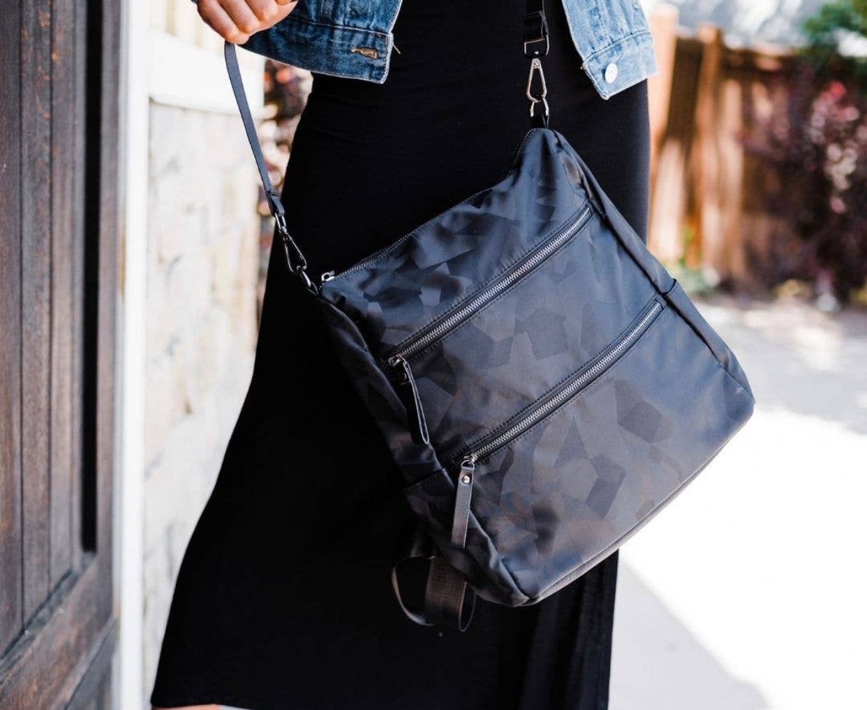 darcy leather backpack Darcy Convertible Backpack – Nicole Lee Boutique